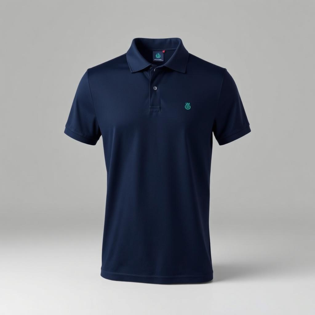 Navy corporate polo shirt